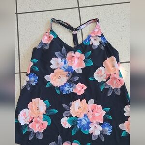 Island Escape Womens Floral Swim tankini with Built In underwire Bra.